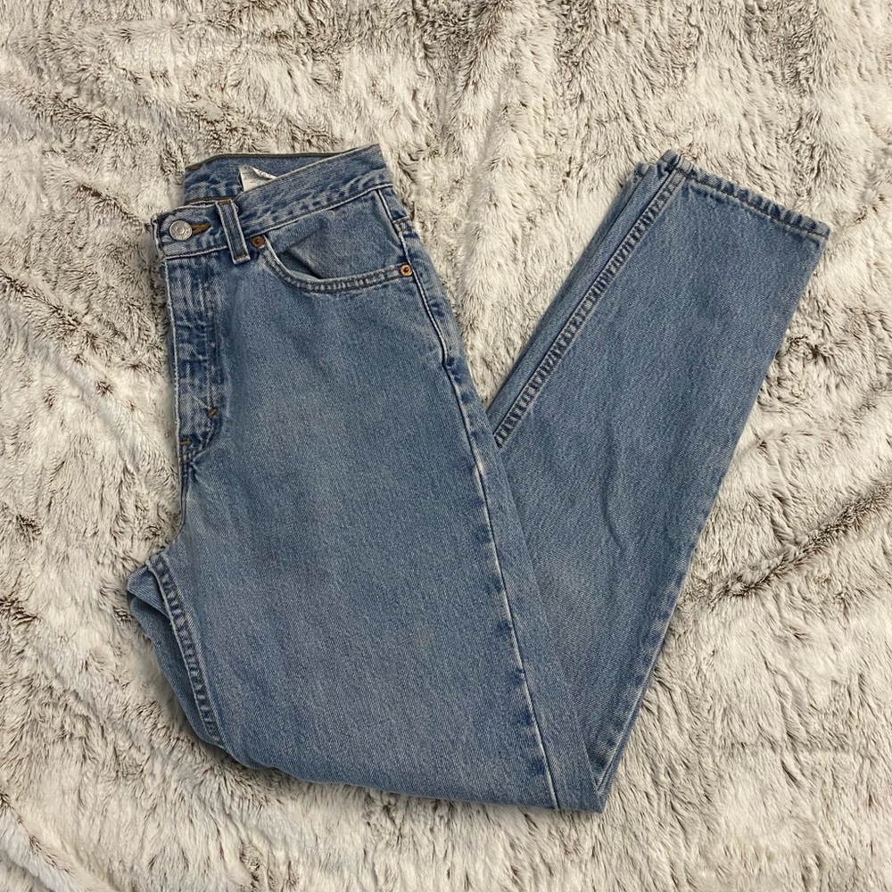 Levi's High Rise Women Jeans - Light Blue - Picture 10 of 16